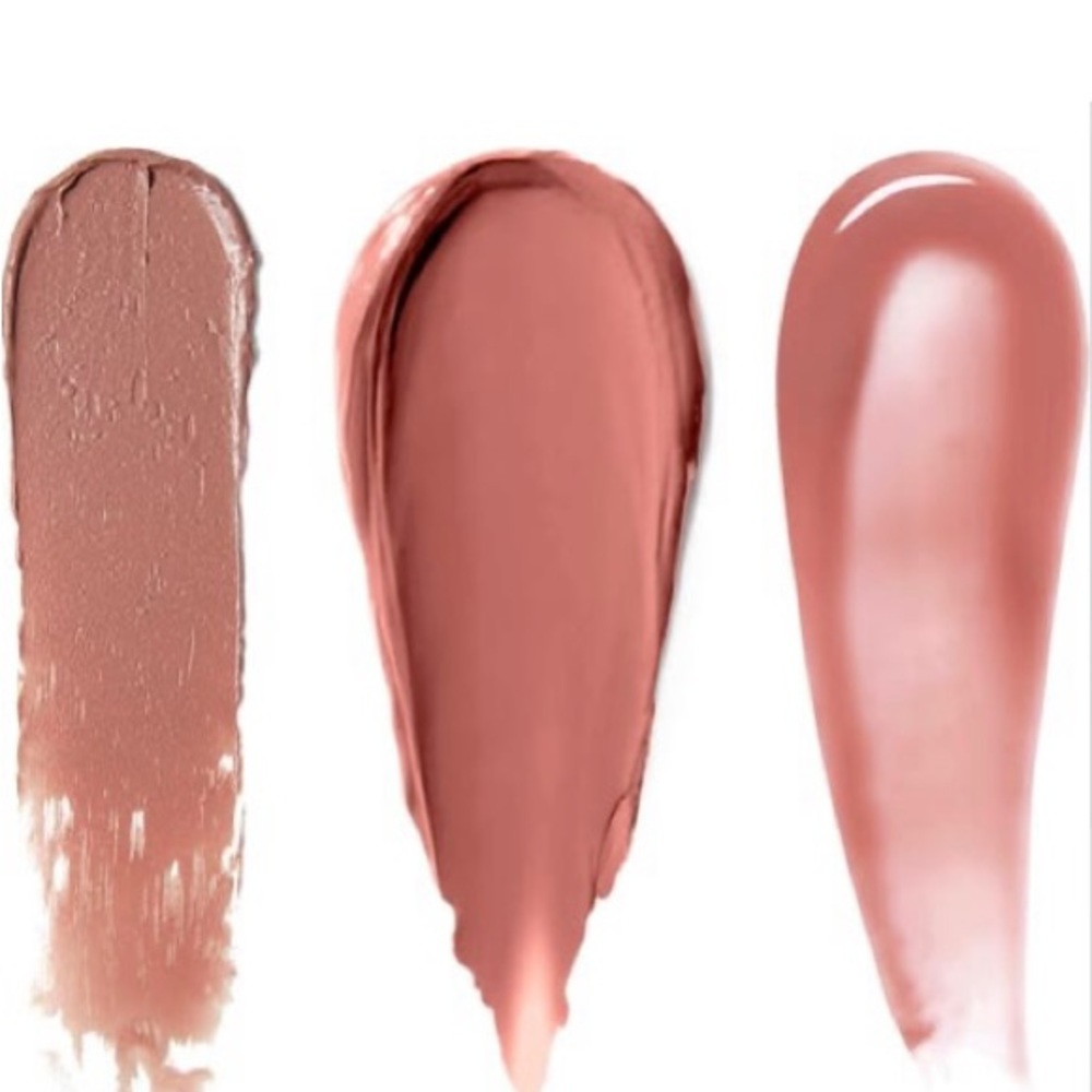 NWT Bobbi Brown mini crushed lip trio - nude - Picture 3 of 5